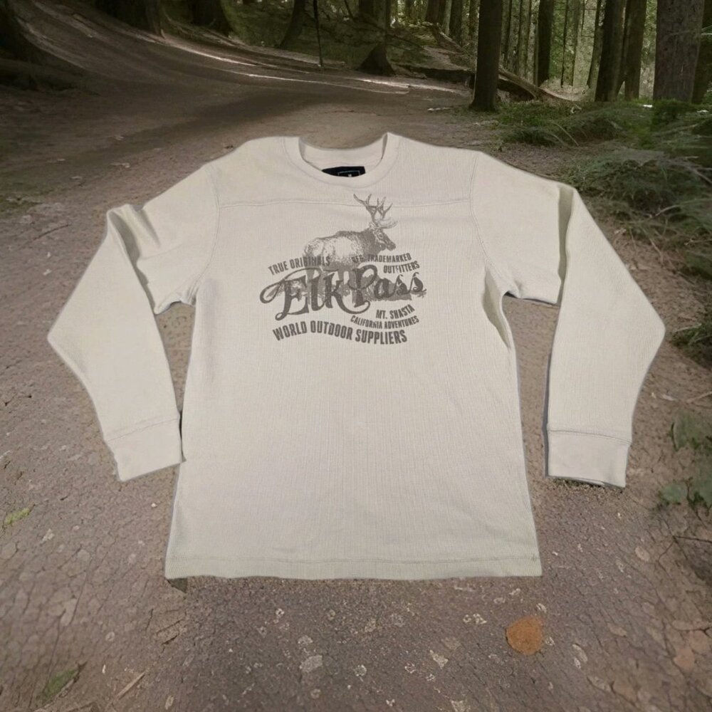Bailey's Point Medium Thermal Buck Antlers Long Sleeve Thermal
